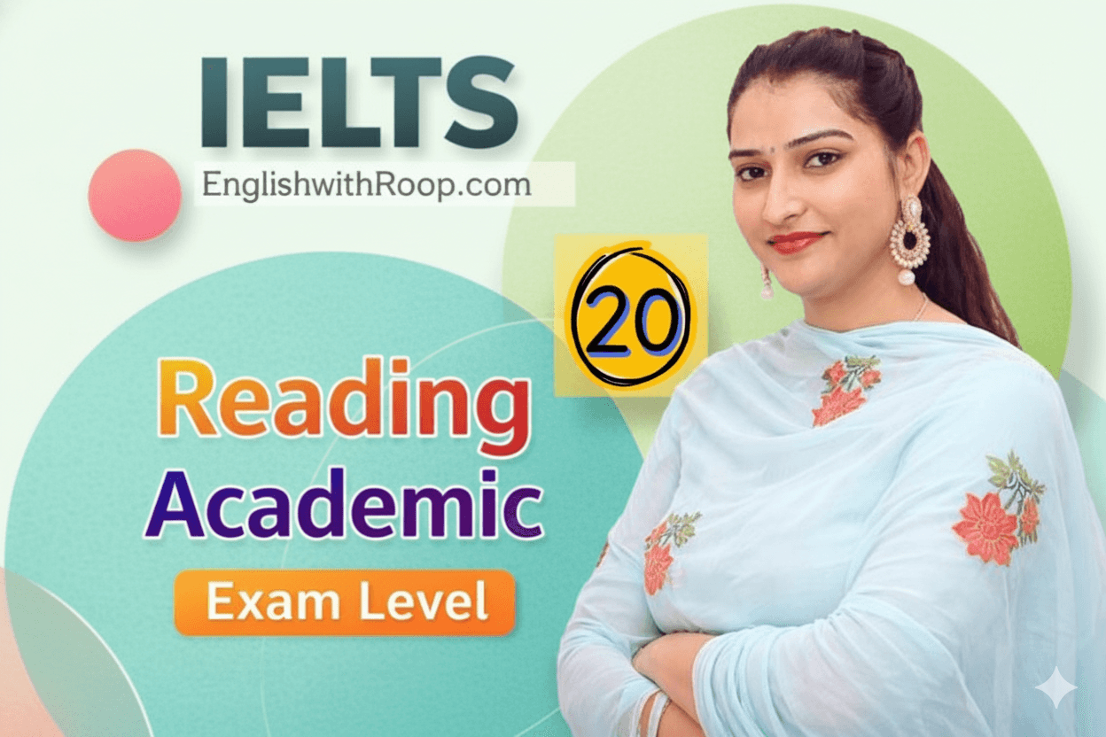 IELTS Reading Practice Test 20 | Real Exam Level Questions