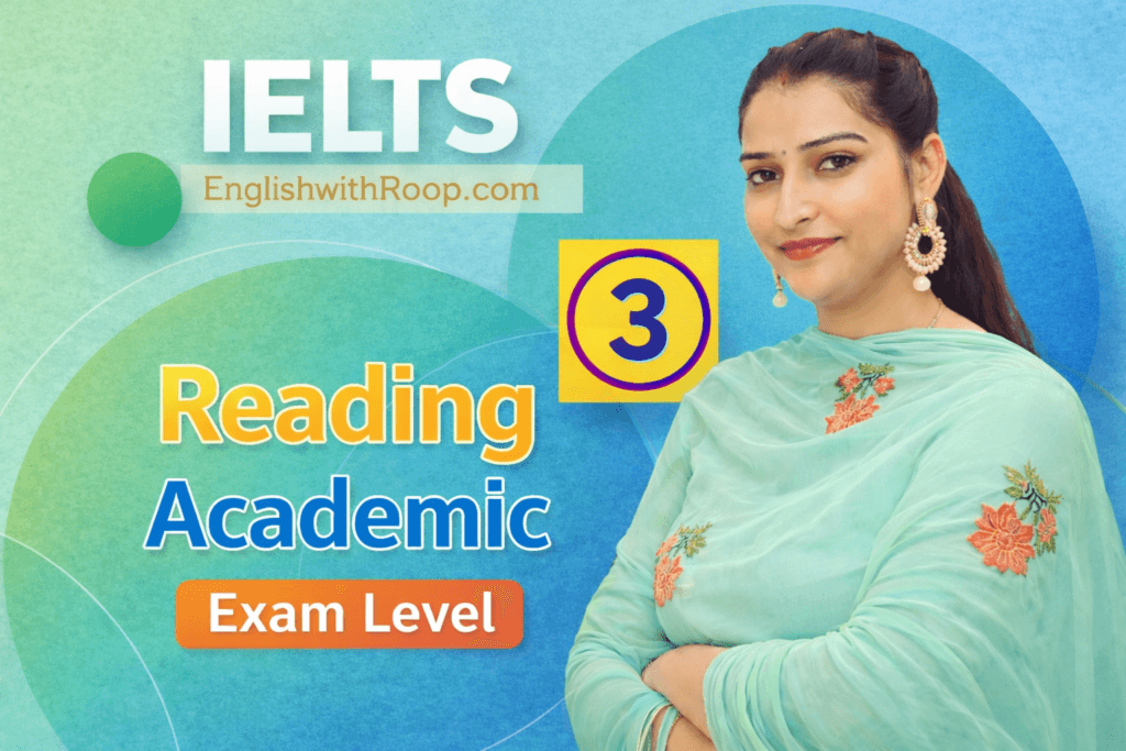 IELTS Reading Practice Test 3 | Real Exam Level Questions