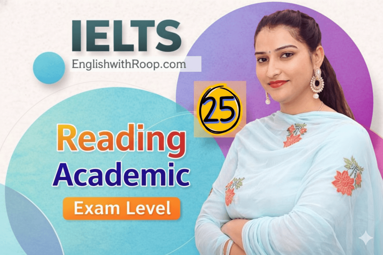 IELTS Reading Practice Test 25 | Real Exam Level Questions