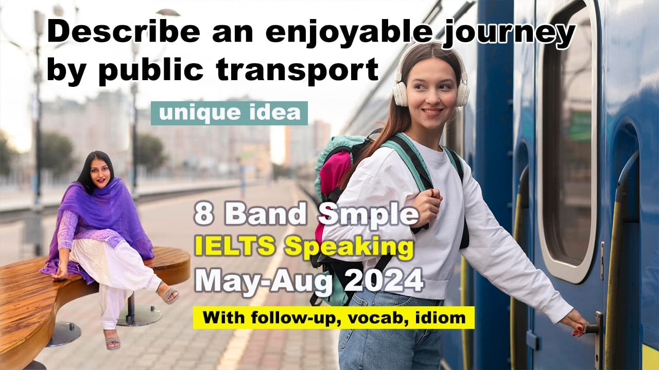 Describe an enjoyable journey by public transport