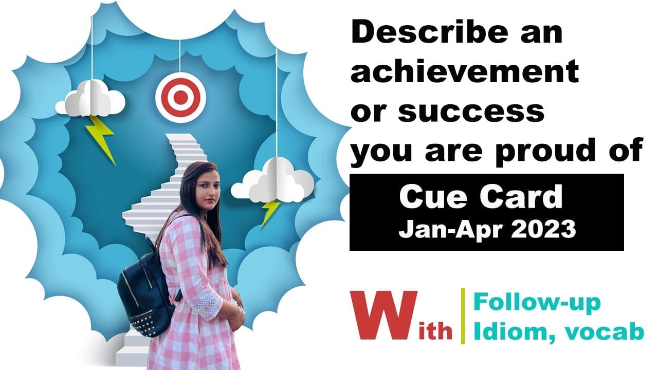 Describe an achievement or success you are proud of