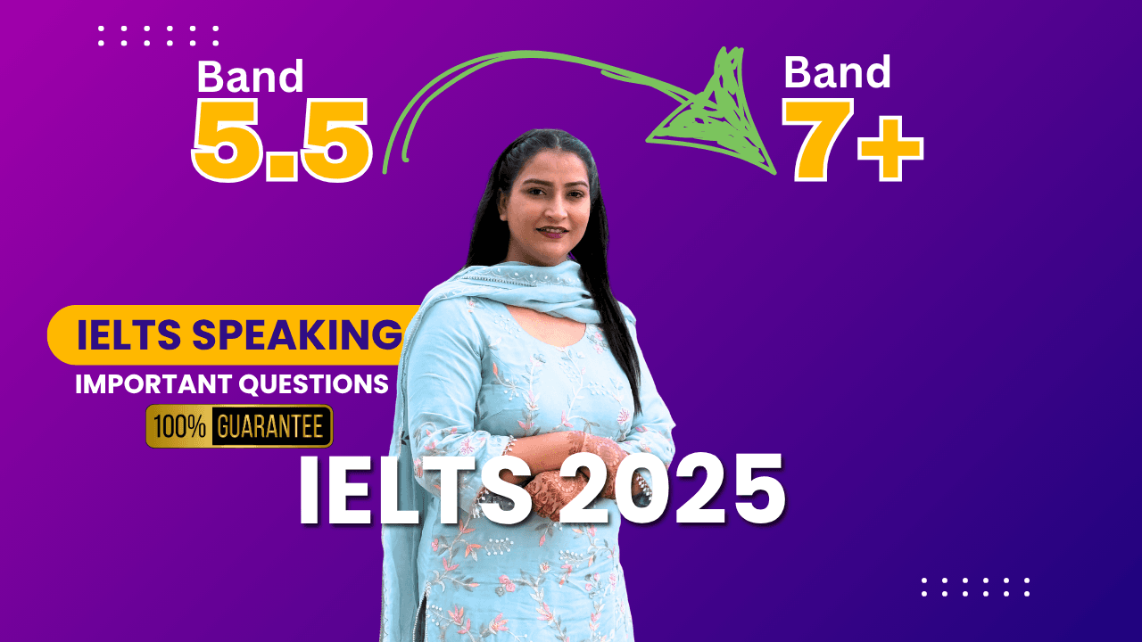 Most Important IELTS Speaking Part 1 Question & Answer