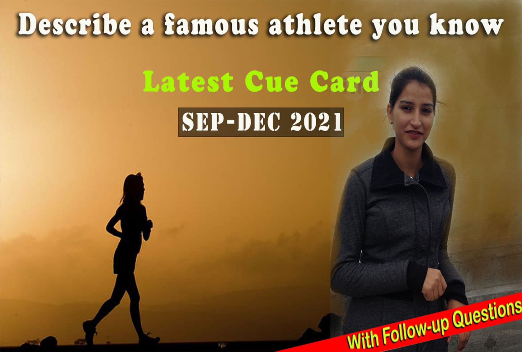 Describe a famous athlete you know | Cue Card | Sep-Dec 2021