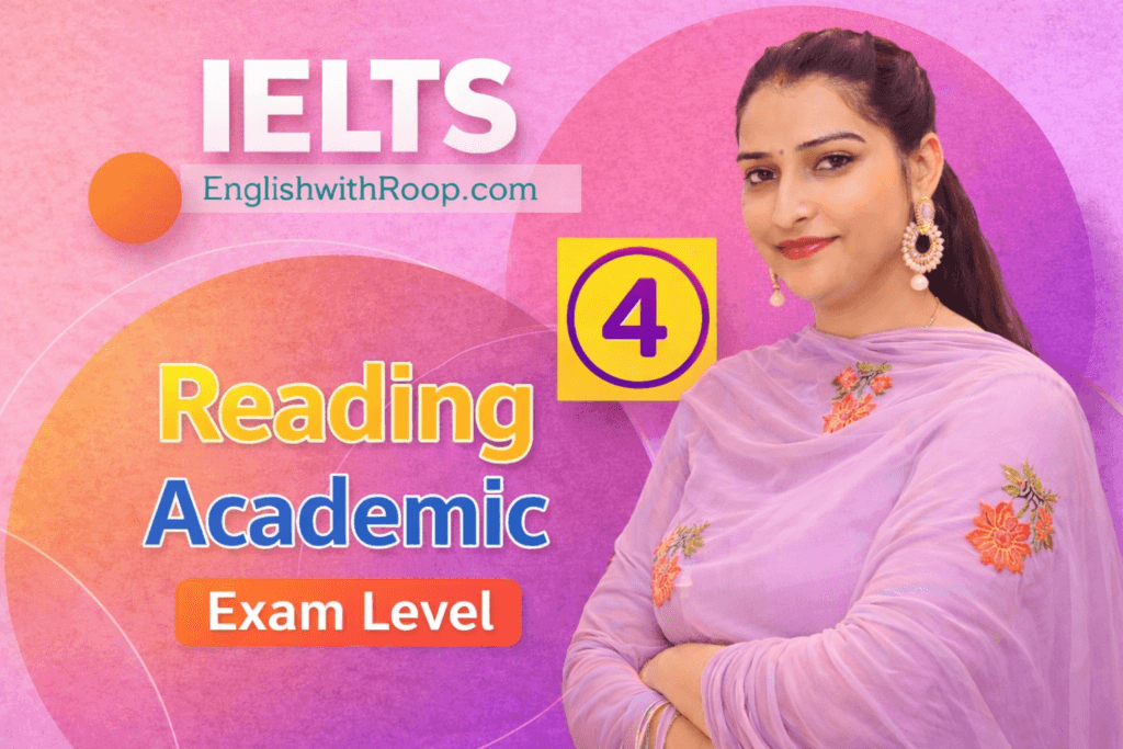 IELTS Reading Practice Test 4 | Real Exam Level Questions