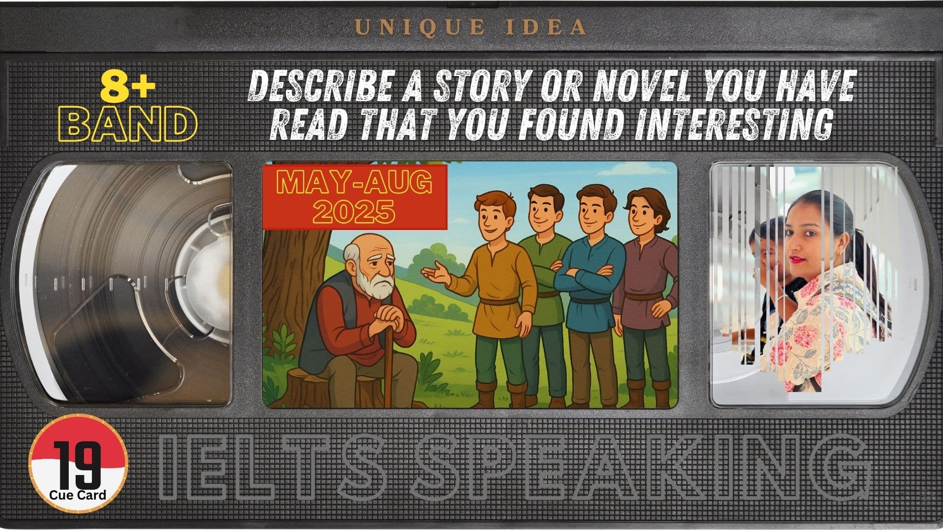 Describe a story or novel you have read that you found interesting Cue Card
