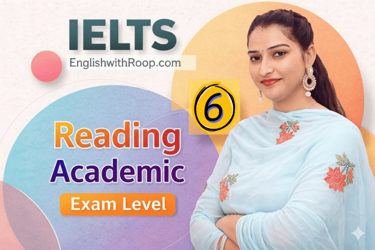 IELTS Reading Practice Test 6 | Real Exam Level Questions