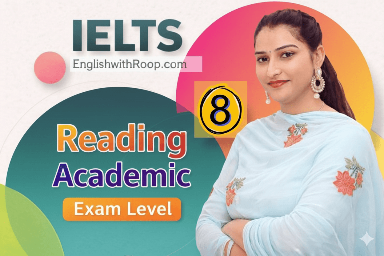 IELTS Reading Practice Test 8 | Real Exam Level Questions