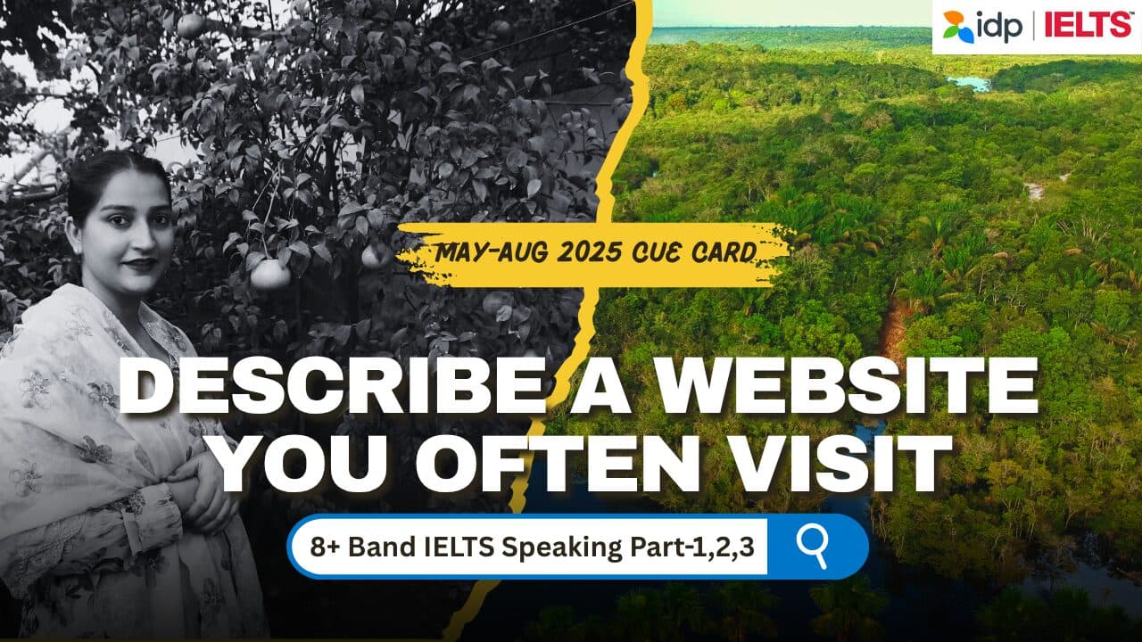 Describe a Website You Often Visit