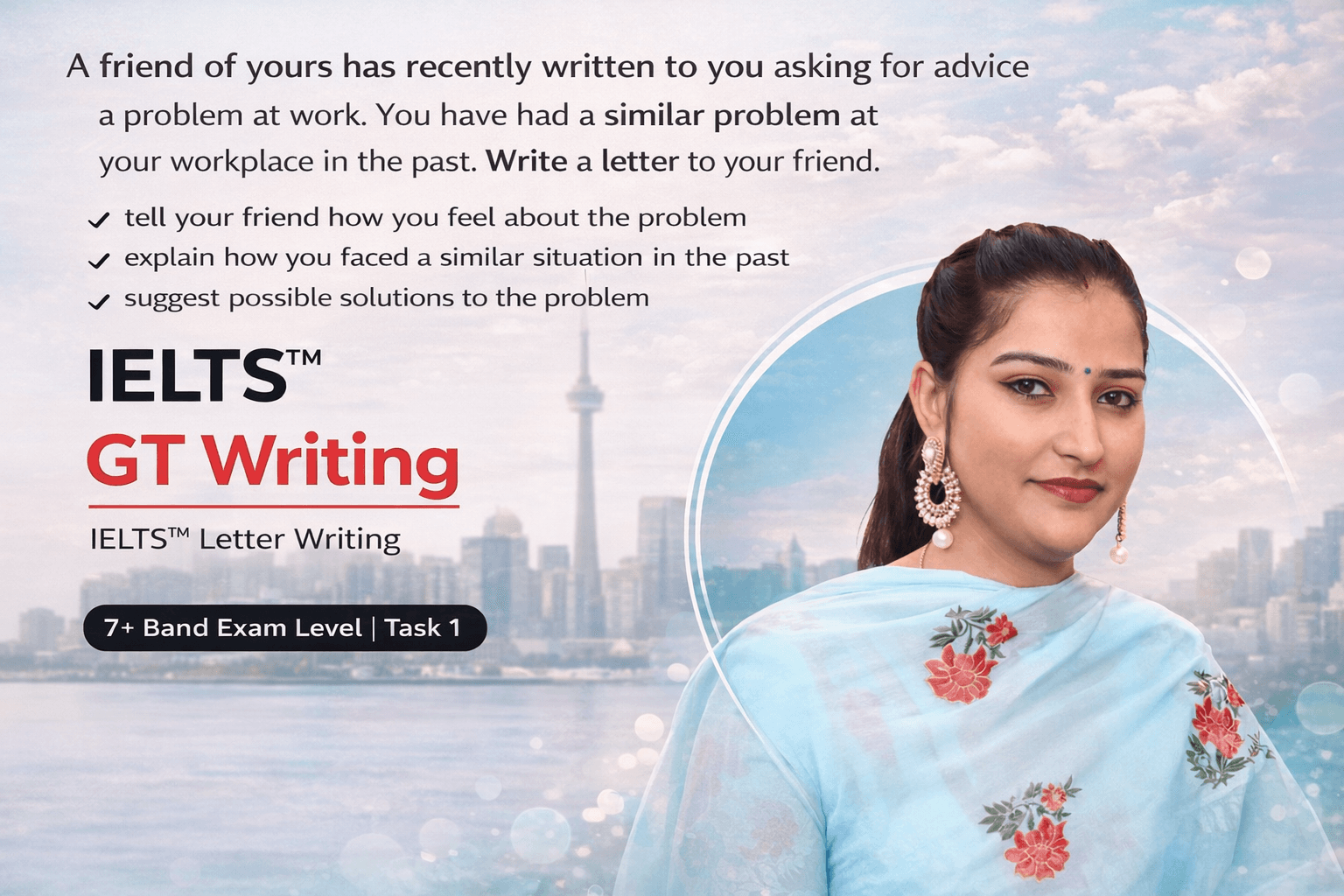 IELTS General Training Writing Task 1 Letter: Advice About a Workplace Problem (Band 7 Sample)
