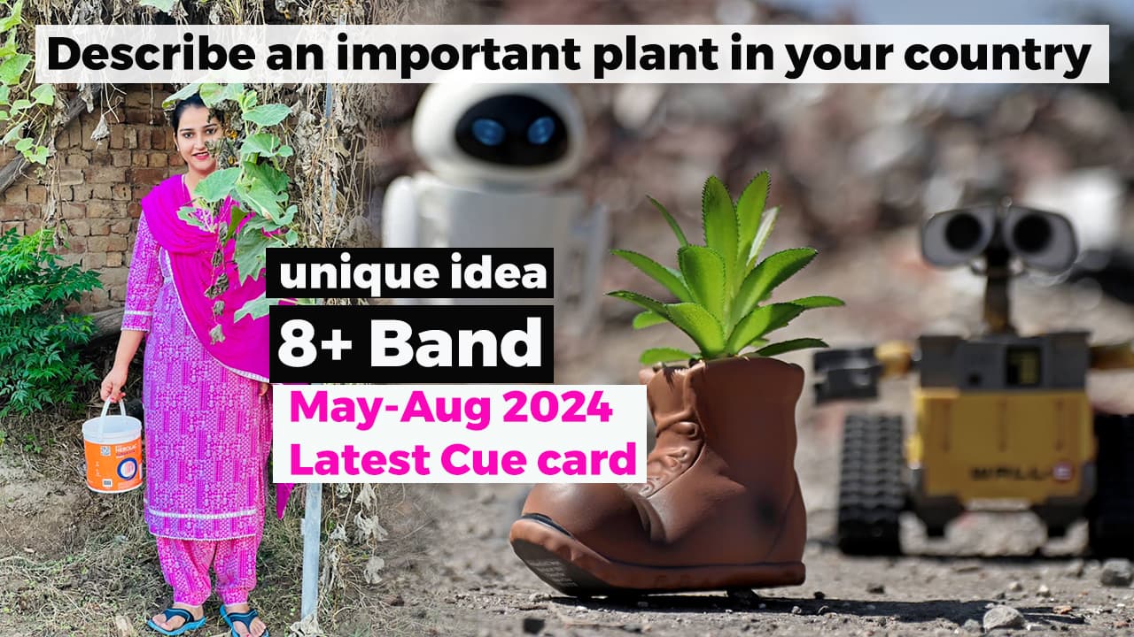 Describe an important plant in your country
