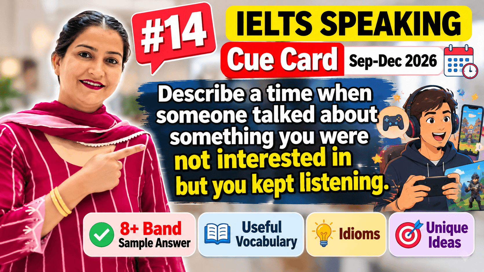 IELTS Speaking Cue Card
