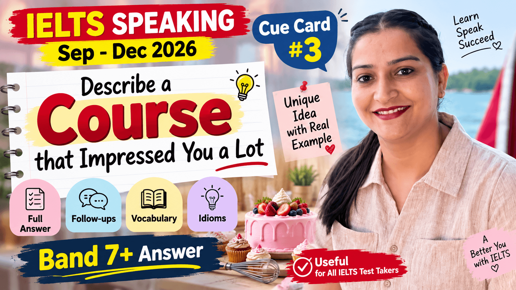 Describe a Course That Impresses You a Lot | IELTS