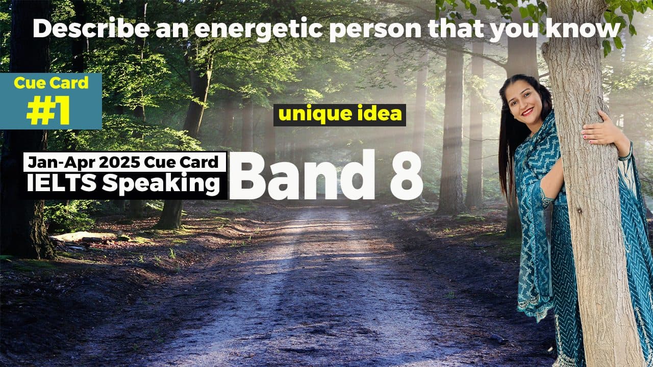 Describe an energetic person that you know Cue Card With Follow-ups